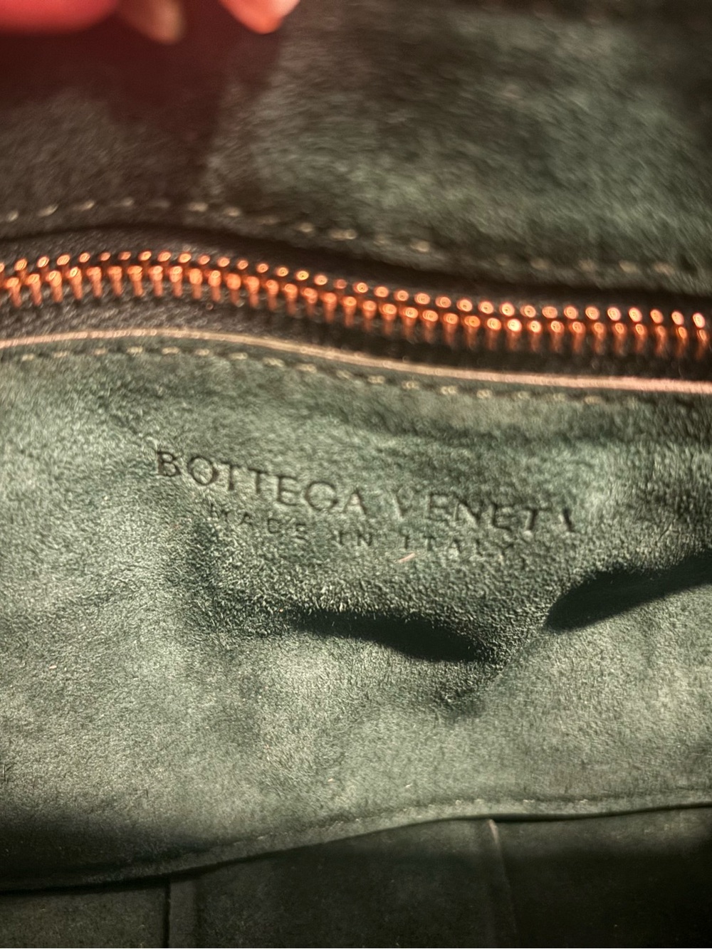 Bottega Veneta Teal Padded Cassette Bag with Gold Chain - Picture 8 of 8